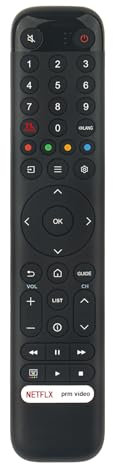 VINABTY Nouveau RC716 CUI1 Télécommande de Remplacement pour ﻿TCL Smart TV RC716 CUI1 43L5A RC716-CUI1 Télécommande Remote Controller