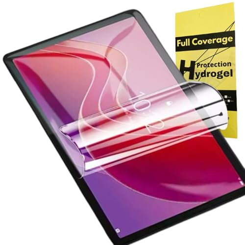 WardSan [2 pezzi per LENOVO M11 (2024) 11 pellicole protettive 3D idrogel + pennino in omaggio per scrivere/disegnare, compatibile con gusci, pellicola protettiva morbida, meglio di un vetro
