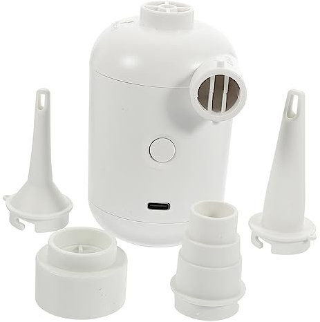BESPORTBLE Elektrische Luftpumpe Für Aufbewahrungsbeutel Multifunktions-luftpumpe Für Aufblasbare Matratzen Für Schlauchboote Elektrischer Inflator Für Heimgebrauch Luftpumpe Für Camping Und