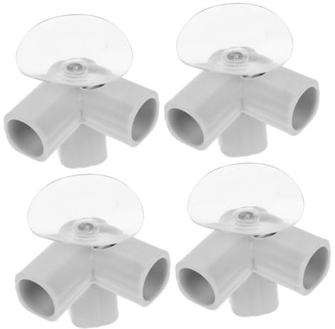 Abaodam 4pièces Raccord Coudé pour Tuyau Connecteur pour Serre De Parc pour Montage Étagères De Jardin