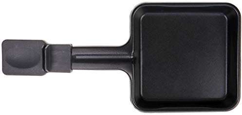 1 sartén para raclette 23178, 10 x 10 cm, esmaltada, universal para fundir queso en raclettes (dimensiones véase el texto).