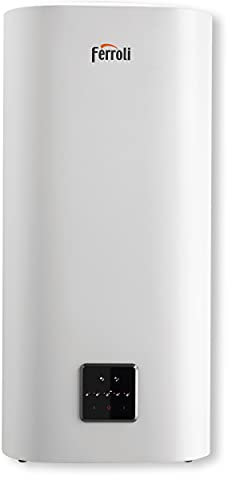Ferroli TITANO TWIN GRZ57JKA Scaldacqua elettrici slim compatto a doppio serbatoio con wifi - wireless - wi-fi (100 Litri)