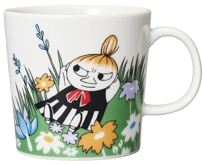 Arabia Moomin 1062211 Little My and Meadow Collection - Taza de cerámica, color: multicolor, 300 ml
