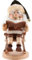 Christian Ulbricht Räuchermännchen Wichtel im Schaukelstuhl - 31,5 cm
