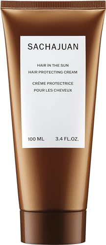 SACHAJUAN Hair In The Sun - Crema protettiva da 100 ml, protezione dal calore dallo styling e protegge i capelli dai danni del sole. Migliora le acconciature quotidiane, nutre e mantiene i capelli