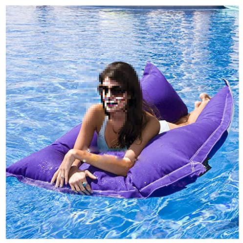 Wasserdichter großer schwimmender Sitzsack für Pool, Outdoor-Möbel, Sofabezug (ohne Füllung), riesiger Sitzsack am Pool auf dem Wasser