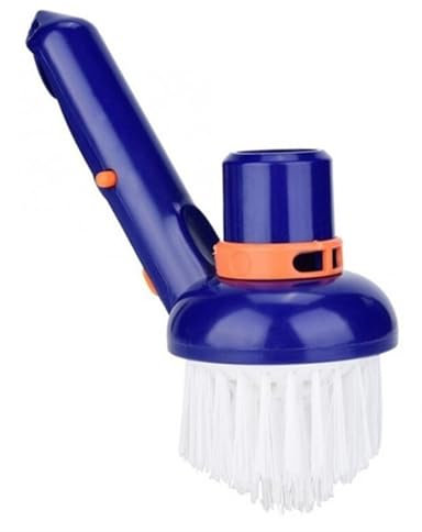 BUUNHI Poolreinigungsset Schwimmbadbürste, kleine Saugkopfbürste, Staubsauger, multifunktionales Reinigungszubehör Poolzubehör
