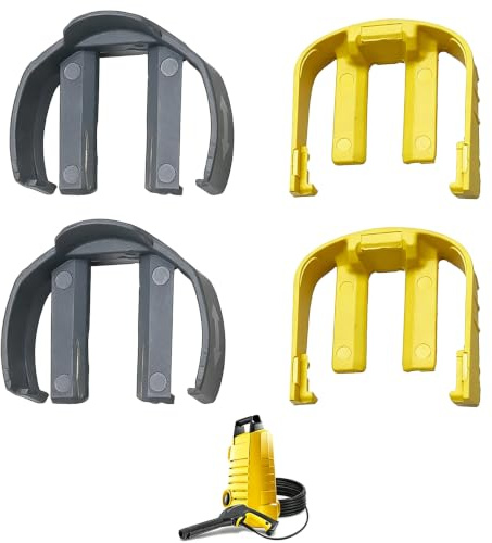 HAFRILY 4Pcs Clips for Karcher K2 K3 K4 K5 K6 K7 Pressure Power Washer C Clip Car Washer Trigger Gun Replacement Karcher Hose Clips Spare Parts