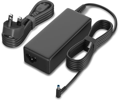 65W 45W Laptop Charger 19.5V 3.33A for HP Pavilion x360 11 14 15, Envy x360 13 15 17, Elitebook 820 840 850 G3 G4, ProBook 450 650 640 G5 G4 G6 G7, Spectre X2 Blue TIP AC Adapter Power Cord