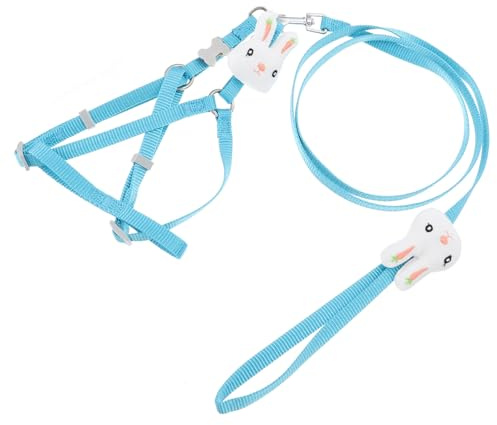 jojofuny Hundegeschirr aus Hochwertigem Atmungsaktiv und Leicht zu Reinigen als Geschirr für Welpen Modisches Accessoire für Alltag für Spaziergänge und Partys
