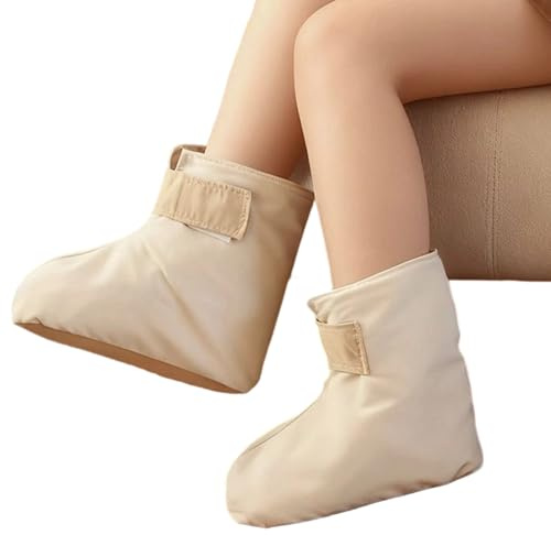 Chaussures électriques chauffées – Neuf niveaux de chaleur avec chaleur thérapeutique, chaussures chauffées pour hommes, femmes, enfants, jeunes filles et famille
