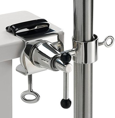 Duo - Masterholder holly - 360° Sonnenschirmhalter - Balkonklammer - Edelstahl - Made in Germany - Langzeit Garantie (55 mm)