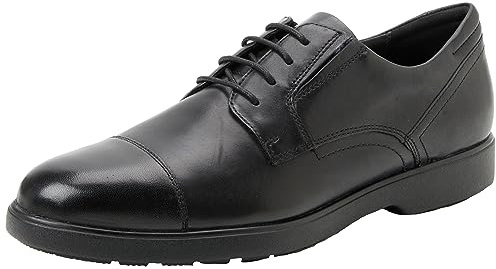Geox Herren U SPHERICA EC11 A Oxford, Black, 44 EU