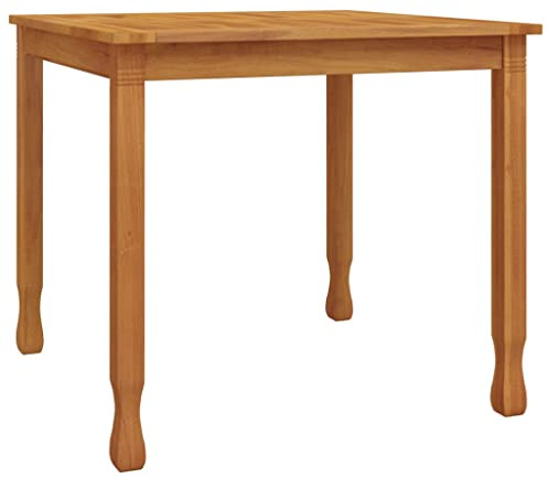 Table à dîner de jardin 85x85x75 cm Bois massif de teck