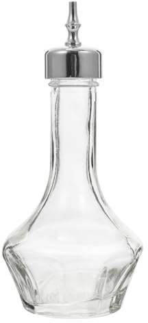 Kichvoe Professional Bottle 50Ml Glass Bartender Tool with Leakproof for Craft Cocktail Mixing at Home and Bar