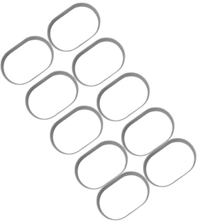 IMIKEYA 10 Stück Edelstahl Käseform Kreatives Backwerkzeug Für Kuchen Und Schokolade Langlebig Und Vielseitig Für Konditorei Und Selbstgemacht Für Käsekuchen Und Desserts