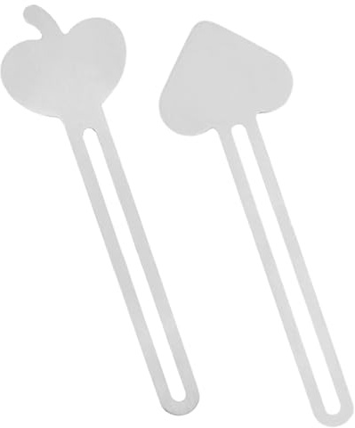 Apretador de Tubos de Acero Inoxidable, 2 Piezas, Plata | Lociones y Cosméticos en Casa, Forma de Corazón, Distribuye Cantidad Uniforme, Robusto