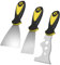 13-in-1 Scraper Tool, Stainless Steel Painters Tool with 1.5'' and 2.5'' Scraper, Professional Multi Paint Stripper Tool for Wallpaper Drywall, Includes Paint Roller Straight Scraper Curved Scraper…