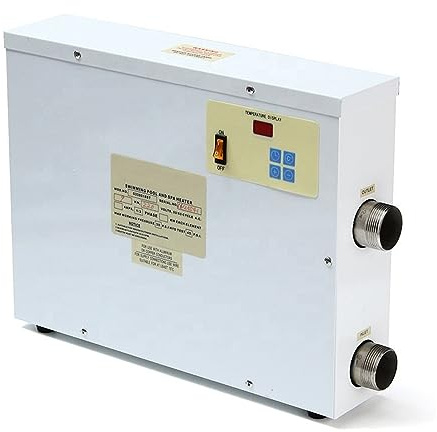 DIGNIFE Pool Heater, Water Heater 9KW Electric Swimming Pool And SPA Bath Heating Tub Water Heater Constant Temperature Pool Accessories