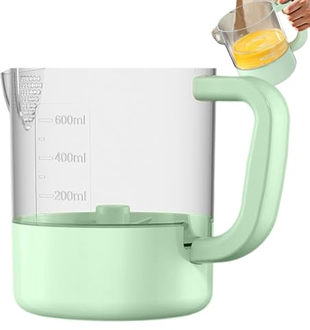 Nankoyal Mixeur À Main Sans Fil,Machine à Mélanger Alimentaire Multifonction,Moussoir À Lait Électrique - Pour Mousse De Lait Café Vinaigrette Salade Alimentation Bébé Sauces Maison Dortoir Hôtel