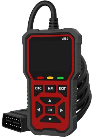 OBD2 Auto Diagnostica Scanner per Renault Captur -I /2014 2015 2016 2017 2018, Prontezza I/M, Dati in Tempo Reale Supporto Modo 6&8 Tester Tensione Lettore Codici