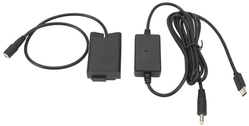 Chiyyak Kameradummy Batteripaket USB C Digital Extern Strömförsörjning för Z50 ZFC Z30 Smart Chip Miljöskyddsteknik för Resenärer ABS och PC-material