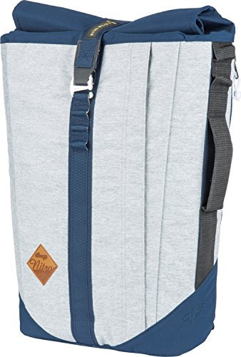 Nitro Scrambler, Businessrucksack mit Roll-Top und gepolstertem 15“ Wide Laptopfach, Urban Mobility Rucksack, Kurierrucksack, Alltagsrucksack, 28 L +, Morning Mist