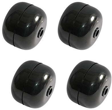 SECURA 4x Roue d'appui (lire la description) compatible avec Iseki Cutmaster 102 Tracteur de pelouse