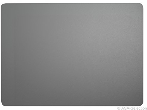 ASA Selection Tischset 33x46cm in Lederoptik Cement (4 Stück)