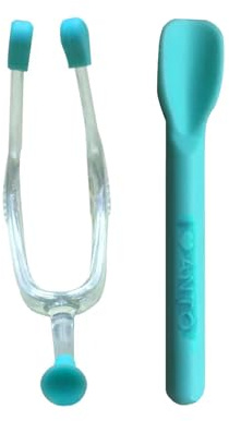 AITIME Soft Contact Lenses Remover and Insertion Tool, Contact Tweezers and Soft Silicone Scoop for Girls with Long Nails, Gift for Contact Lens New User (Green)