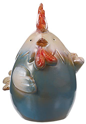 IMIKEYA Huhn Spardose Aus Keramik Münzaufbewahrungsbox Cartoon Chicken-Form Geldbox Deko Für Kinderzimmer Schreibtisch Und Zuhause 15.50 X 12.00 X 9.50 cm 1 Stück
