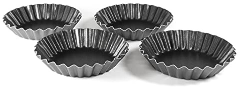 Moneta Eden Stampi Tartellette in Alluminio Riciclato da Lattine, 100% Made in Italy