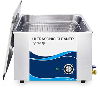 HACLEN 15L Ultrasonic Cleaner Timer, 540W Stainless Steel Ultrasonic Cleaning Machine, Professional Ultrasonic Parts Cleaner