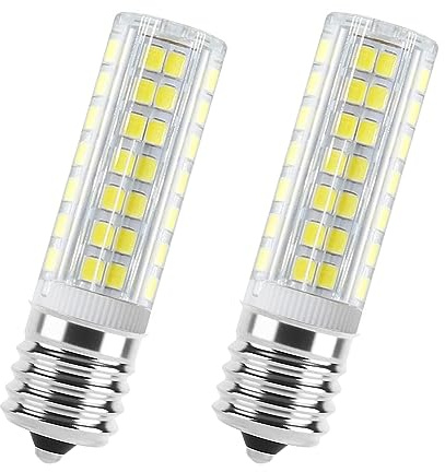 E17 led Bulbs 6W Microwave Light Bulb, Replace 125V 40W Halogen Light Bulb for Whirlpool GE Over The Stove Range Hood Microwave