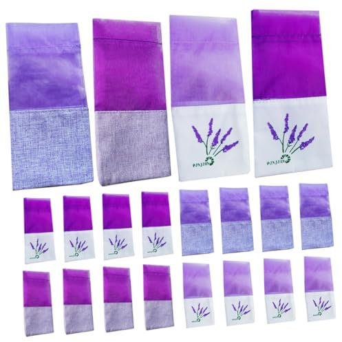 GOOHOCHY 20stücke Leere Lavendel Duftsäckchen Zum Befüllen Mit Trockenblumen Oder Düften Atmungsaktiv Für Schränke Oder Unterwegs