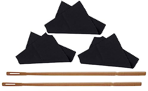 TOYANDONA 4sätze Flöten Reinigungsset Mit Reinigungsstäben Und Tüchern Professionelles Flötenputzkit Für Effektive Innen Und Außenreinigung Für Musiker Und Anfänger