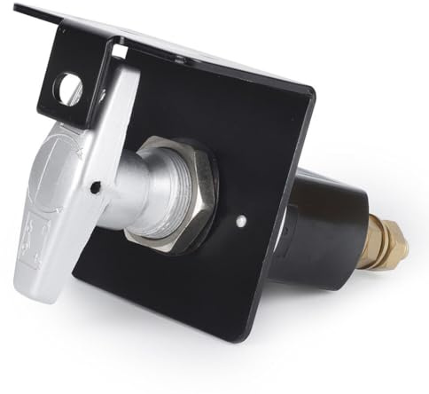 Uposao Batterieschalter Universell Batterie Power Hauptschalter Hochstrom Batterietrennschalter 12V-48V 500A Wasserdichter Schutz Universal für Auto Boot Wohnmobil