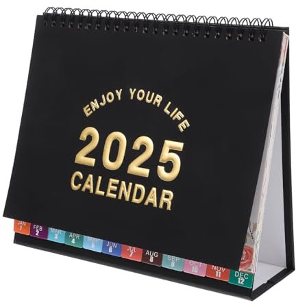 Sewroro Tischkalender Stehender -kalender Mit Floralen Motiven Doppeldrahtbindung Monatsübersicht Für Büro Und Zuhause Leicht Und Tragbar Hochsichtbar Und Elegant