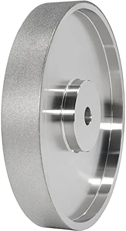 6 320Grit, Bench Grinders Grinding Wheel for Sharpening HSS Tools, Angle Grinder Drill Bit Sharpener, Bullnose Grinding Wheel for Sharpening High Speed Steel Woodturning Tools