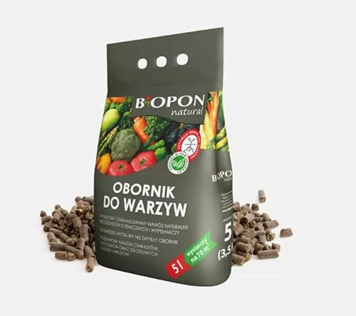 Granulated Fertilizer for Vegetables – 5L | Poultry-Based Natural Fertilizer for Healthy Growth & Soil Enrichment