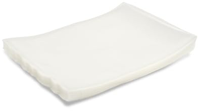 Girmi RVT52B2 50 Sacchetti Rinforzati 28x40 cm per la Conservazione degli Alimenti e la Cottura Sottovuoto, Compatibili con tutte le Macchine per Sottovuoto