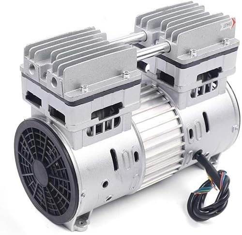 Compressore senza olio 750 W, compressore d'aria 220 V, 1400 RPM 145 l/min, compressore d'aria compatto e silenzioso, per officina e applicazioni industriali