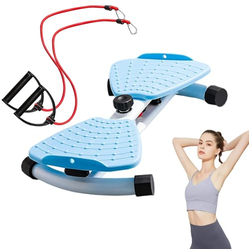 Tavola vibrante addominale | Attrezzatura di rinforzo muscolare - Dispositivo di esercizio silenzioso con fasce elastiche per fitness a casa e scultura corporea