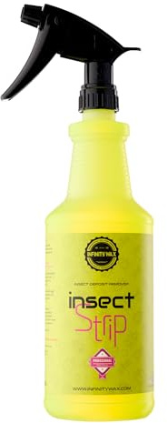 Infinity Wax Insect Wax Strip 1L - removedor Pro de Insectos y excrementos de pájaros, rompe depósitos al Instante, descontaminación sin Contacto, Spray previo al Lavado.