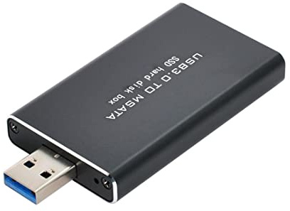chenyang USB 3.0 auf mSATA SSD Festplatte BOX Mini PCI-E 1.8 mSATA 52Pin Gehäuse Adapter