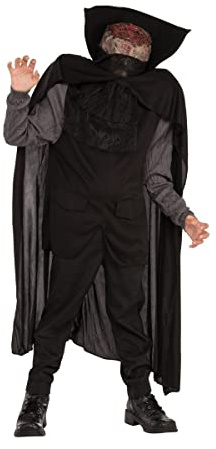 Bristol Novelty 820555STD Headless Horseman Kostüm, Herren, Schwarz