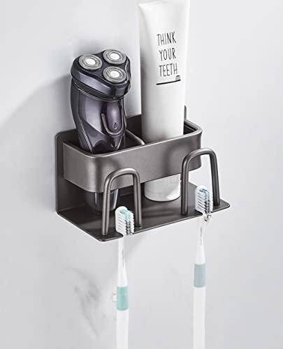 Zahnbürsten Halter für Badezimmer Lagerung Wand Bürsten Halter kein Bohren Zahnbürste Halter elektrische Ersatz Bürste Halter Set Raum Badezimmer Organisation und Lagerung