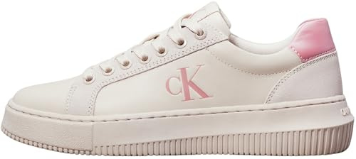 Calvin Klein Baskets Cupsole Femme Chunky en Cuir