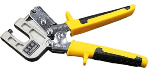 Crimpadora de chapa, pinzas de quilla, pinzas de quilla, pinzas de acero | Crimpadora de perno, crimpadora de metal con cabezal de corte de aleación, mango antideslizante para fijación en casa