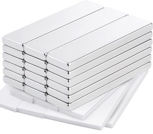Keukenket 18pcs 40x10x3MM Rectangular Magnets Bar Magnets